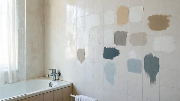 Comment choisir la peinture idéale pour une salle de bain durable et esthétique