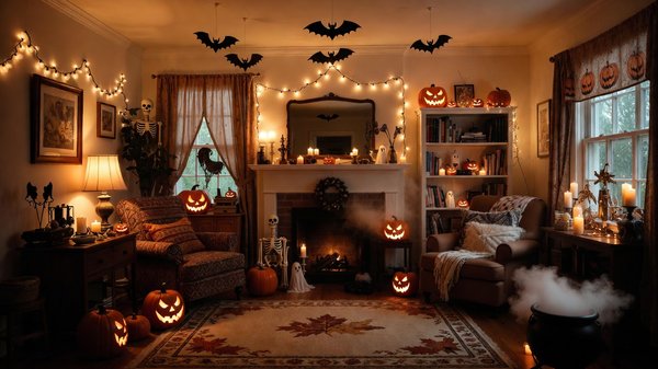 Idées originales pour une décoration maison d'halloween en 2026